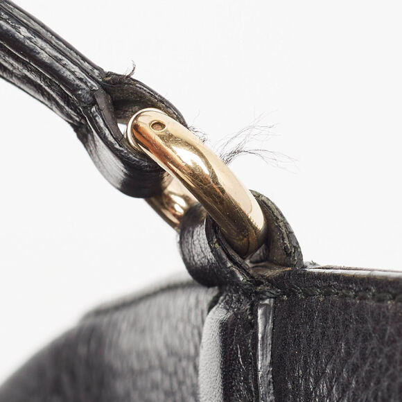 Gucci Black Leather Small Soho Zipped #129837G69B - Picture 6 of 10